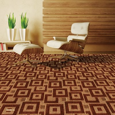Pattern 1/10 Organic Polypropylene Jacquard Carpet
