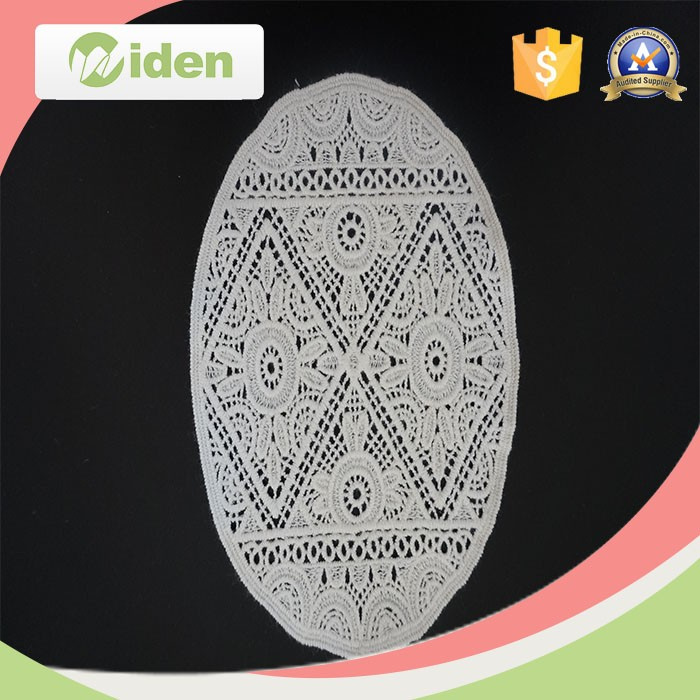 Trial Order Acceptable Geometric Floral Pattern Embroidery Patch