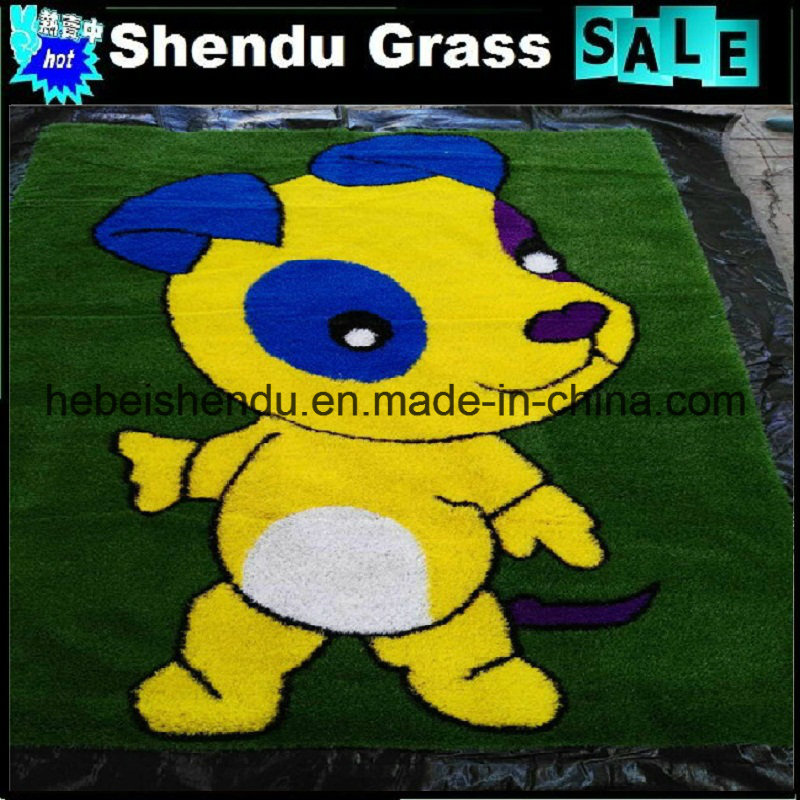 Grass Carpet Mat 1mx1m with OEM Design