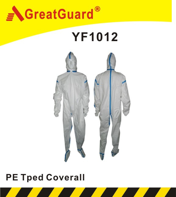 Disposable PE Taped Coverall