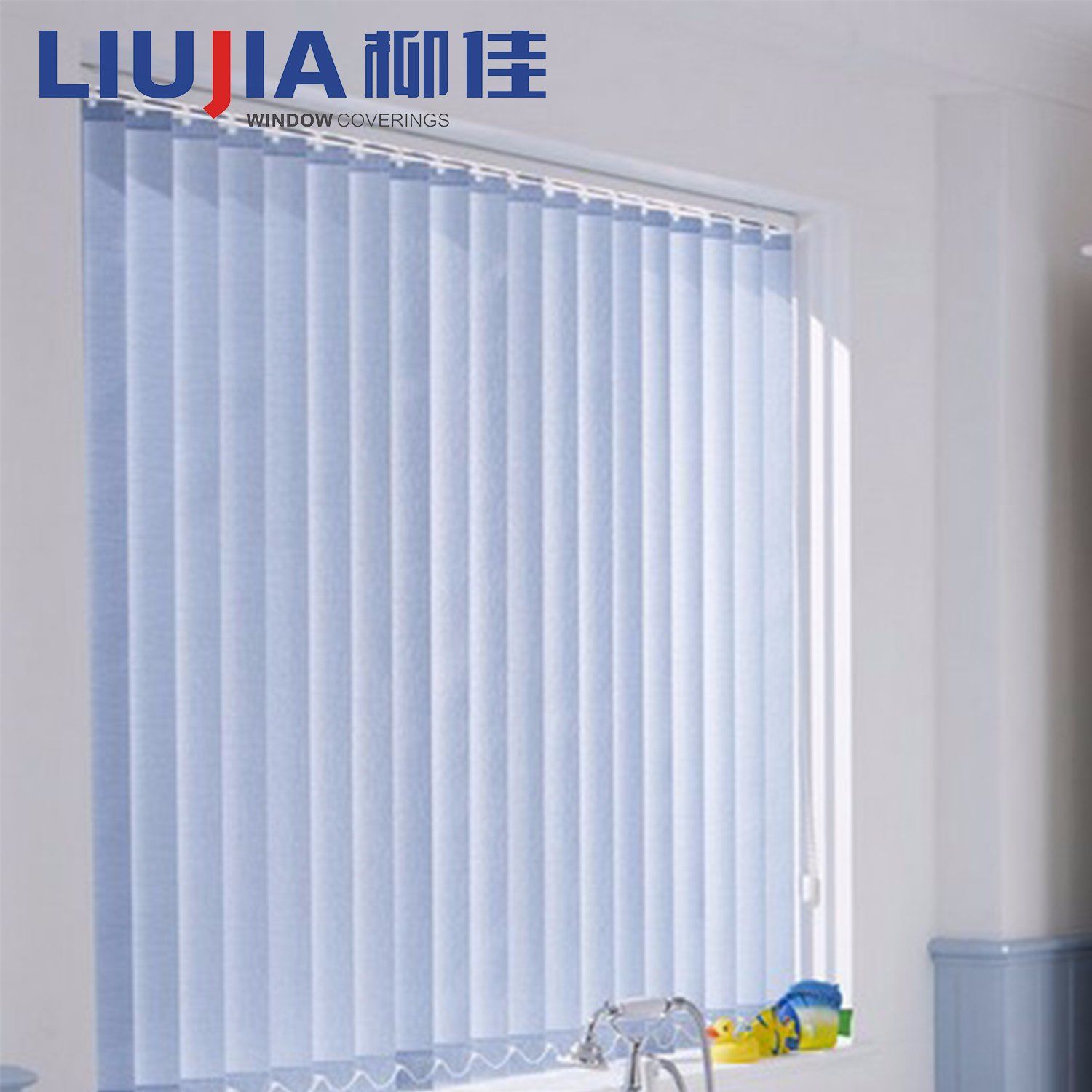 Jacquard Decorative Colorful Vertical Blinds