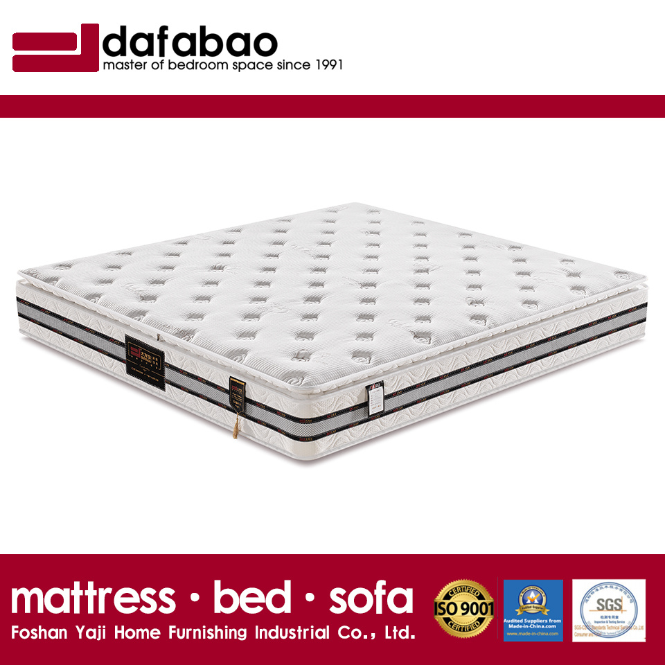Home Mattress with High Carbon Fine Steel Spring (FB732)