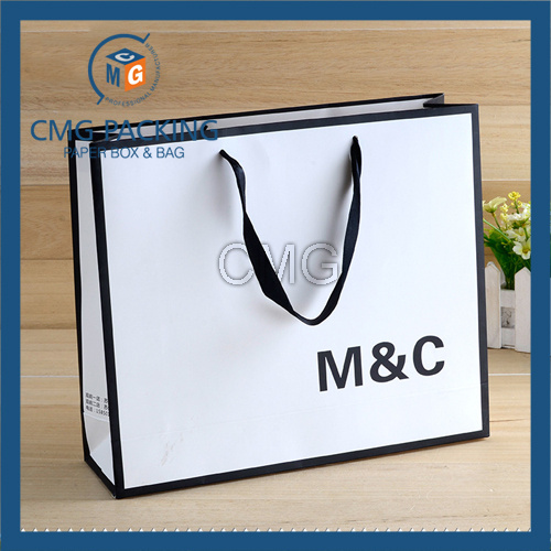 Paper Shopping Bag with Twisted Handle and Custom Logo (DM-GPBB-119)