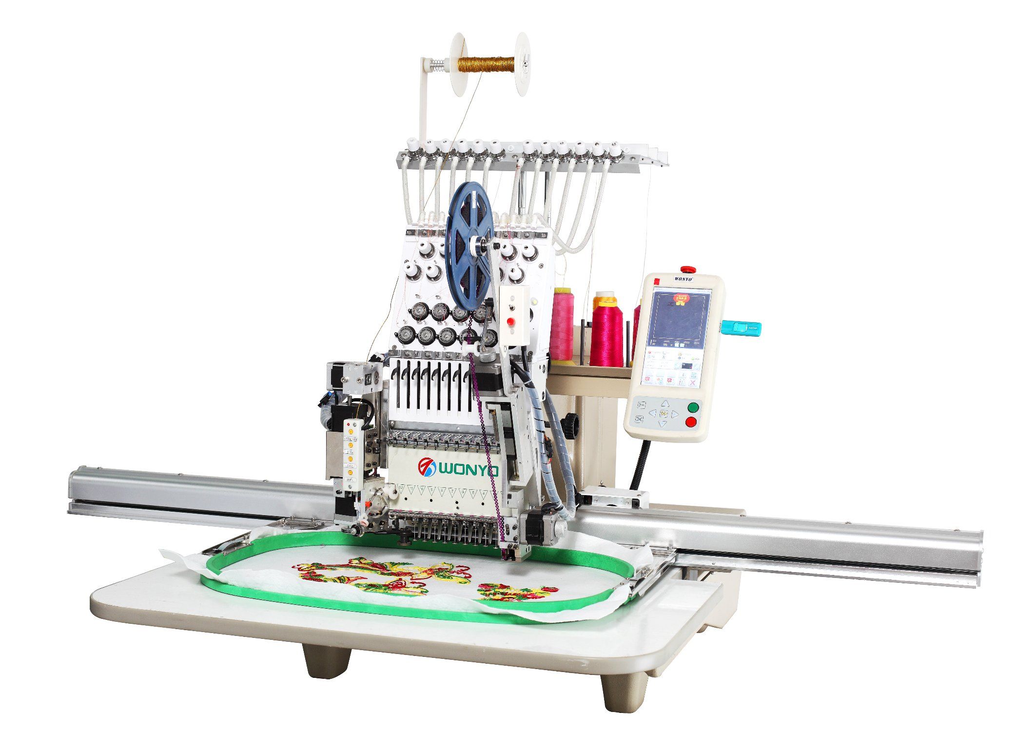 Computerized Single Head Embroidery Machine Sequin Embroidery Machine Wy1201CS China Price