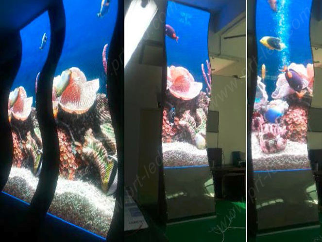 P6 Indoor Soft LED Curtain with Abnormal Shapes