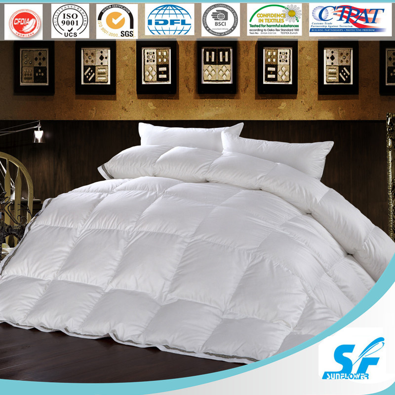 White Duck Down Alternative Microfiber Comforters/Quilts/Duvets