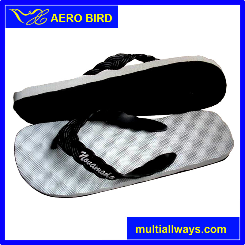 Men Simple Casual PE Flip Flops Fashion Slipper