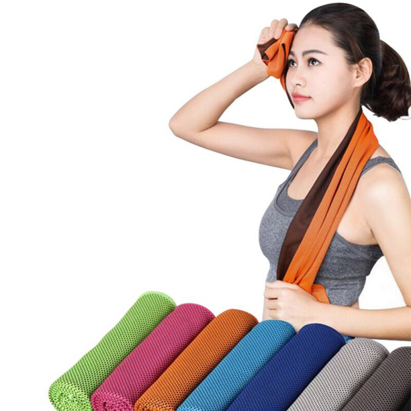 Quick Temperature Down Microfiber Ice Cooling Towel