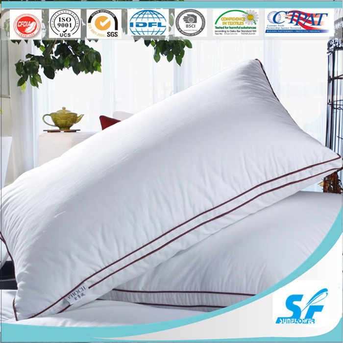 Hot Sale Hollow Fiber Polyester/Microfiber Filled Pillow1