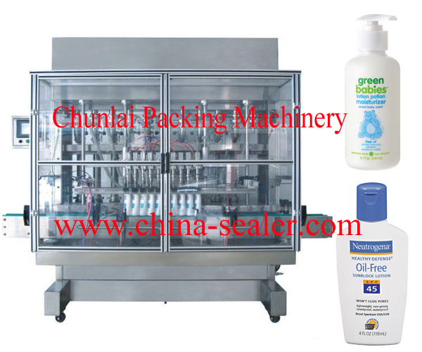 Automatic Bottle Shampoo Filling Machine