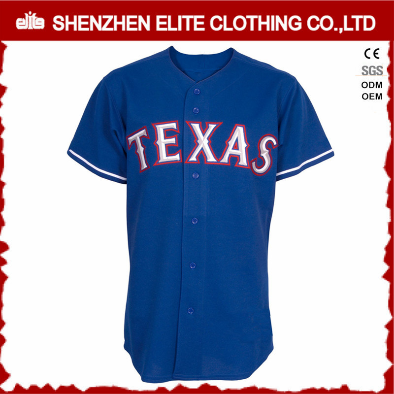 2016 Mens Plain Baseball Jersey Polyester