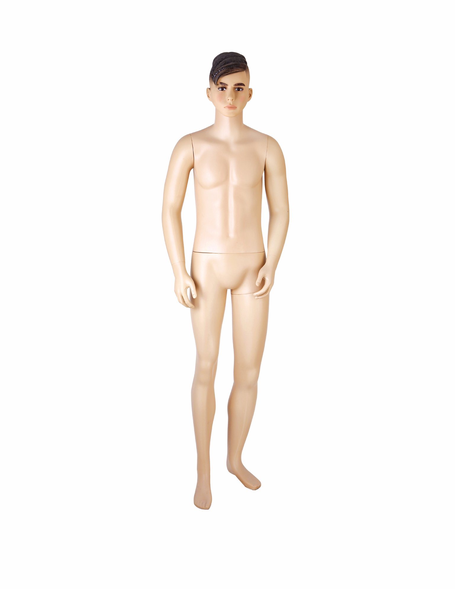 Cheap Skin Color Male Mannequin with Makeup