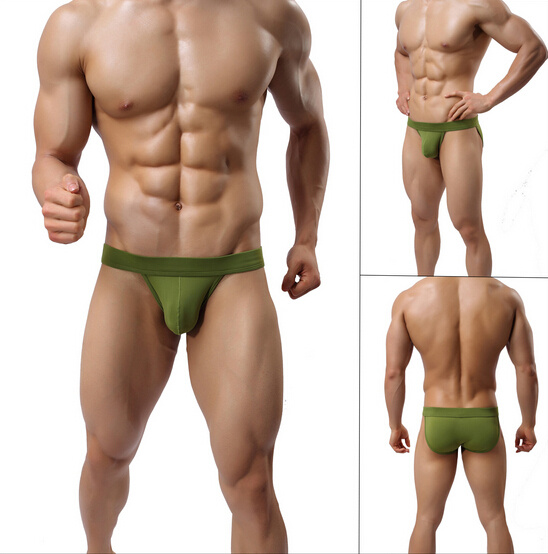 Cheap Customize Popular Knitted Nylon Man Sexy G-String