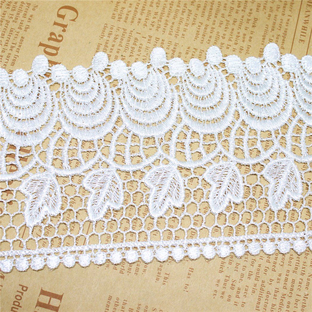 New Design Factory Outlet Gold Thread Embroidery Trimming Net Lace for Garments & Home Textiles & Curtains