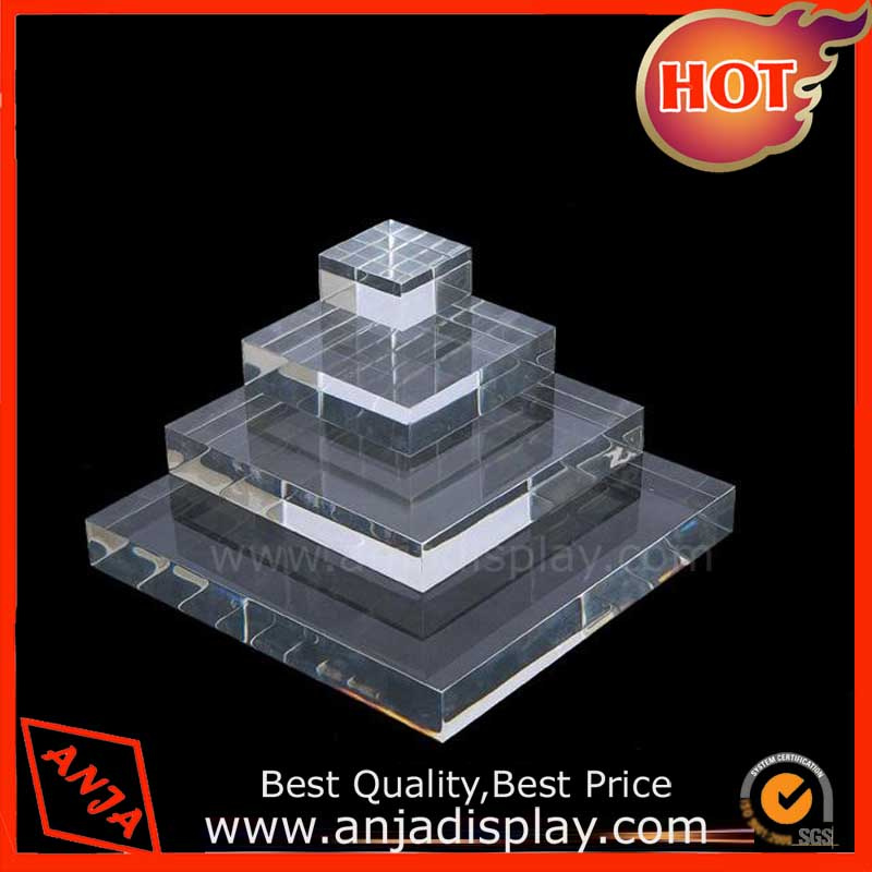 Acrylic Counter Stands Cube Stands for Display