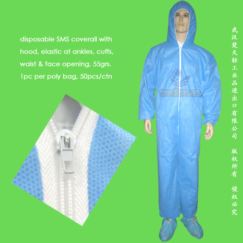 Disposable SMS Coverall