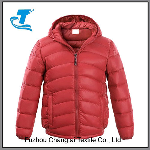 Kid's Ultralight Hooded Duck Down Puffer Packable Jacket