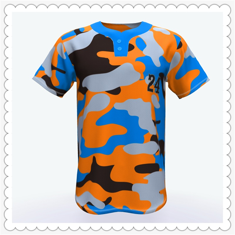 Newest Custom Sublimation Clothing Printing Baseball Jersey