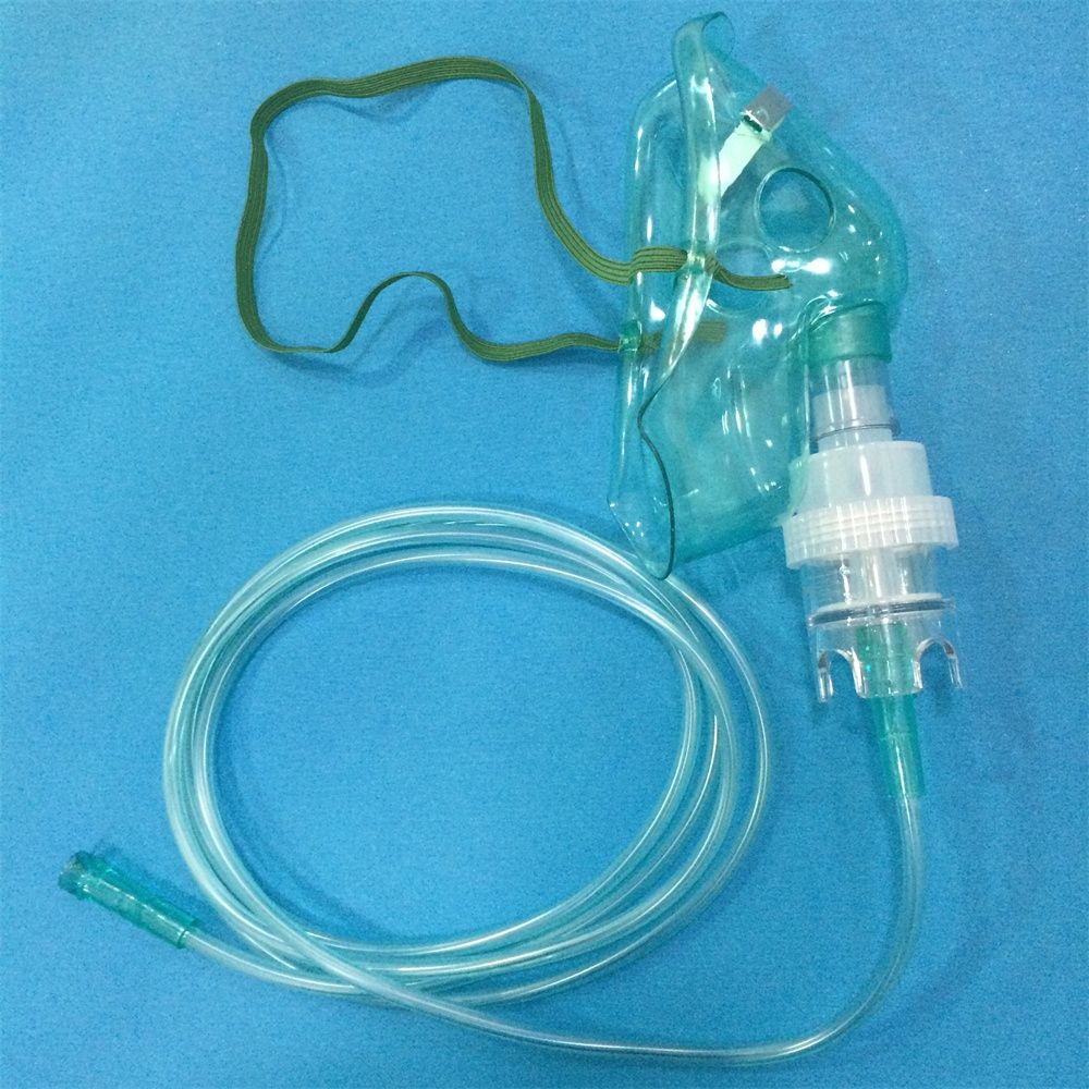 PVC Soft Medical Supply Oxygen Mask with Nebulizer Kit