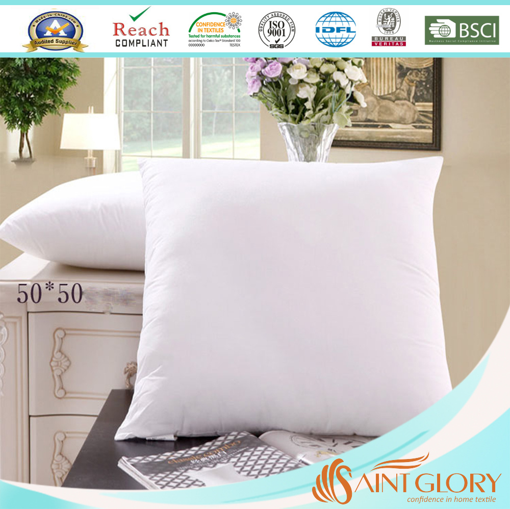 Classsic Popular Factory Price White Duck Goose Feather Down Cushion