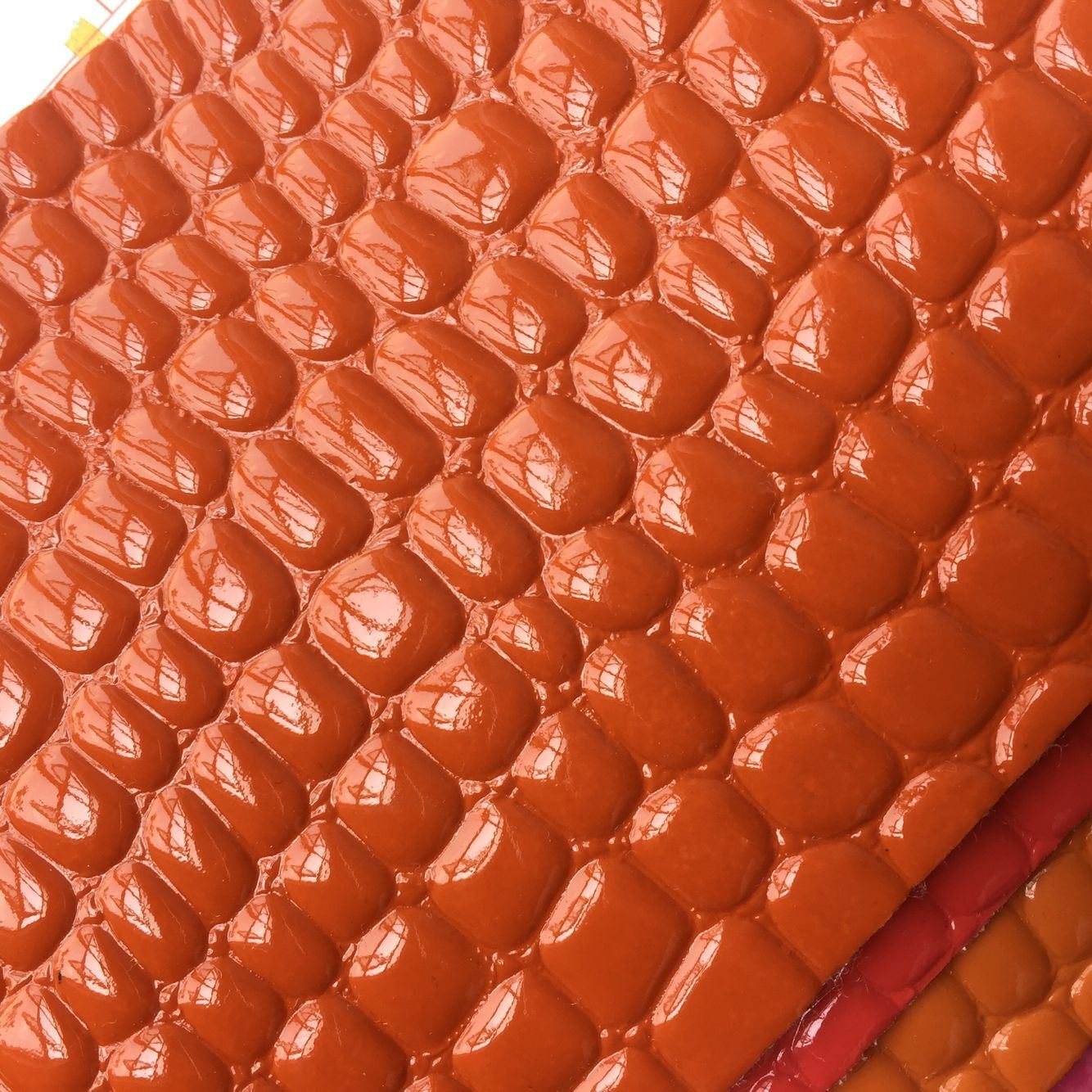 Crocodile PVC Leather for Shoipping Bags