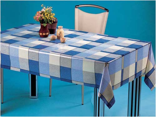 PVC Printed Transparent Tablecloth (TT0229B)