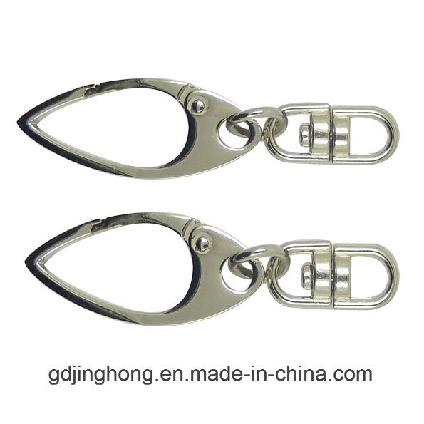 Customized Zinc Alloy Metal Bag&Key Spring Hook