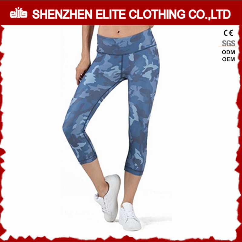 2017 Newest Design Blue Camo High Quality Leggings (ELTLI-120)