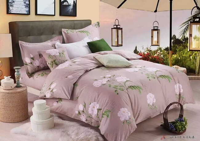 Printed Comforter Bedding Duvet Cover Sets (T84)