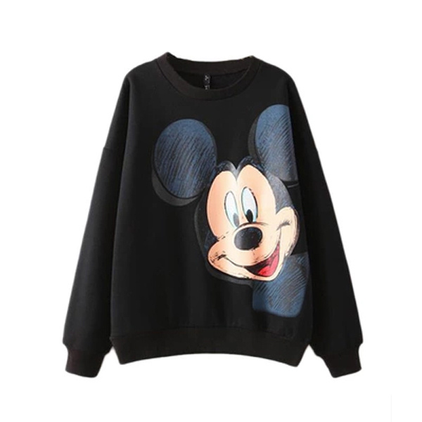 Customization Available Printed Oversize Pullover