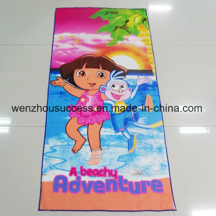 Microfiber Promotion Custom Printed Beach Towel