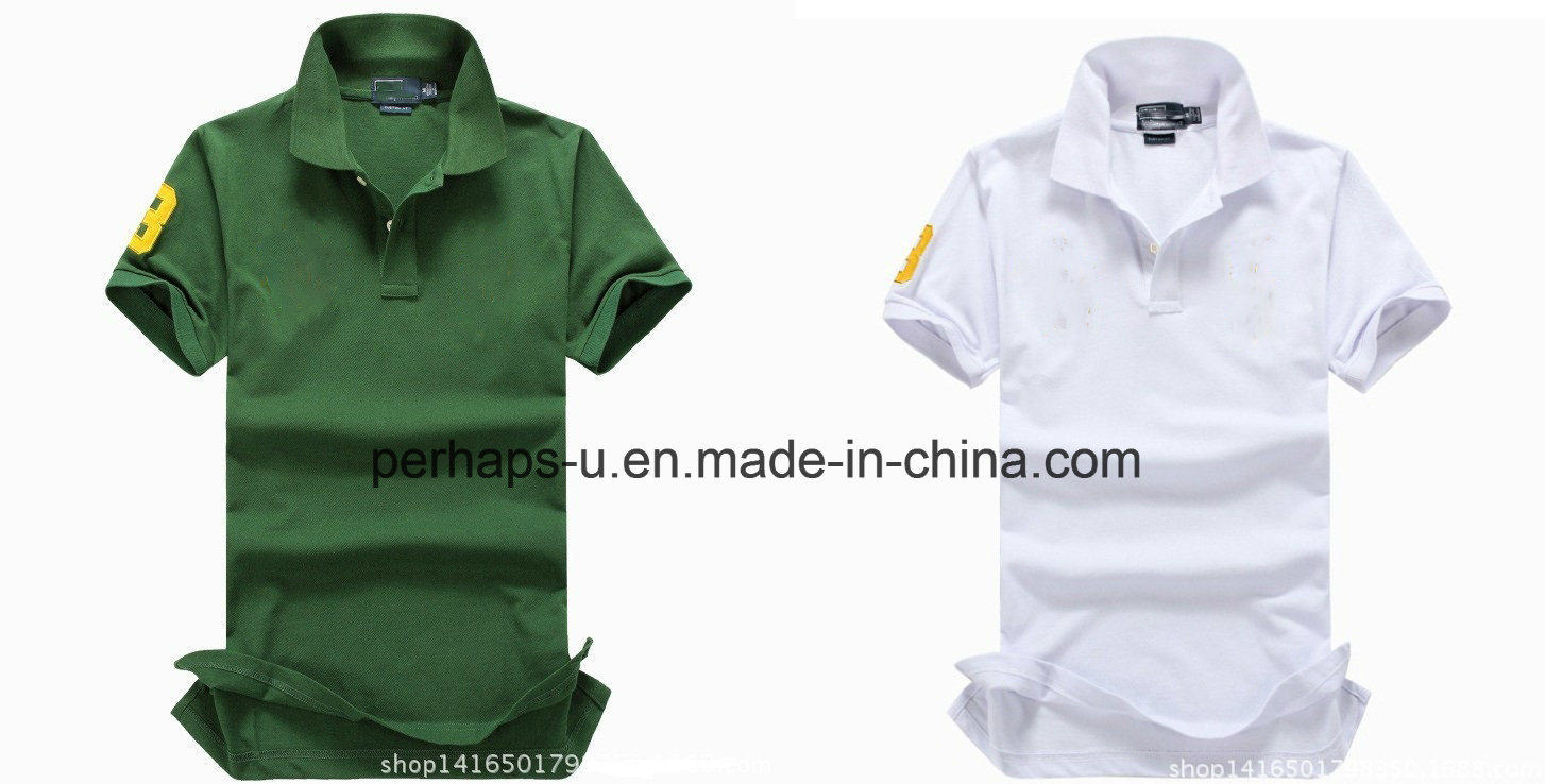Fashion Mens Cotton Pique Golf Polo Shirt