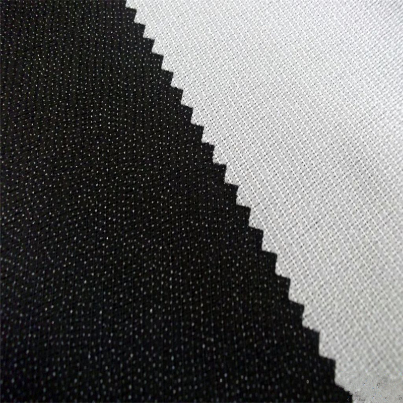 Medium Weight Knitted Interlining for Heavy Wash Used Forladies and Men's Waistbands, with High Elasticity