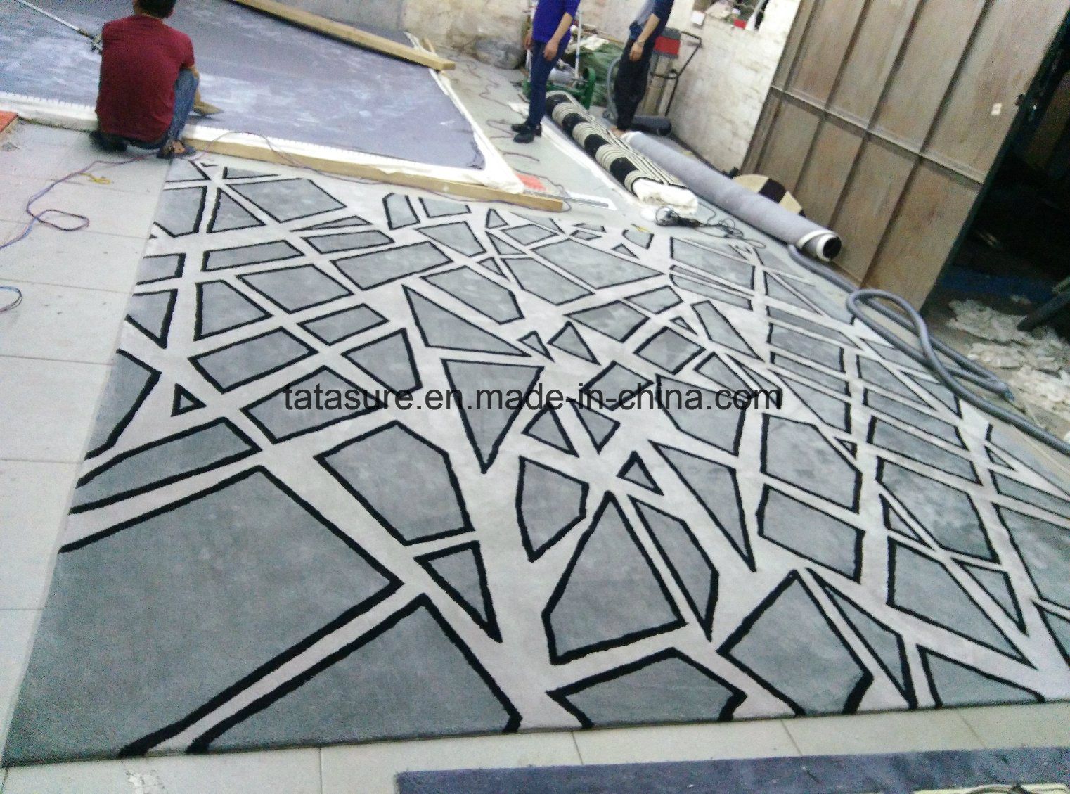 Hotel Lobby Hand Tufted Wool Carpet/Hand Made Carpet/Luxury Carpet