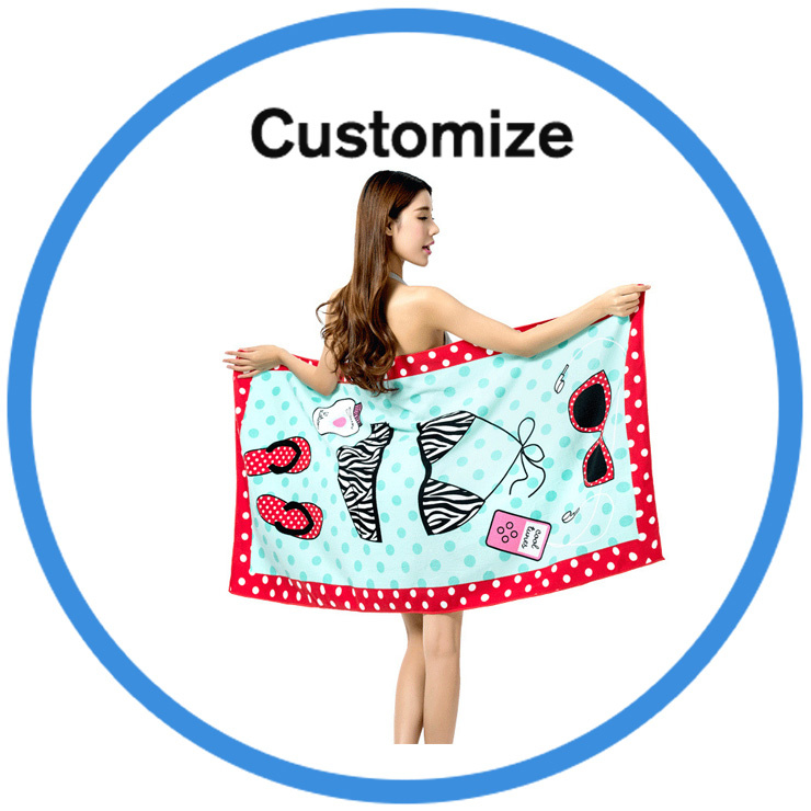 Custom Beach Towel Softtextile