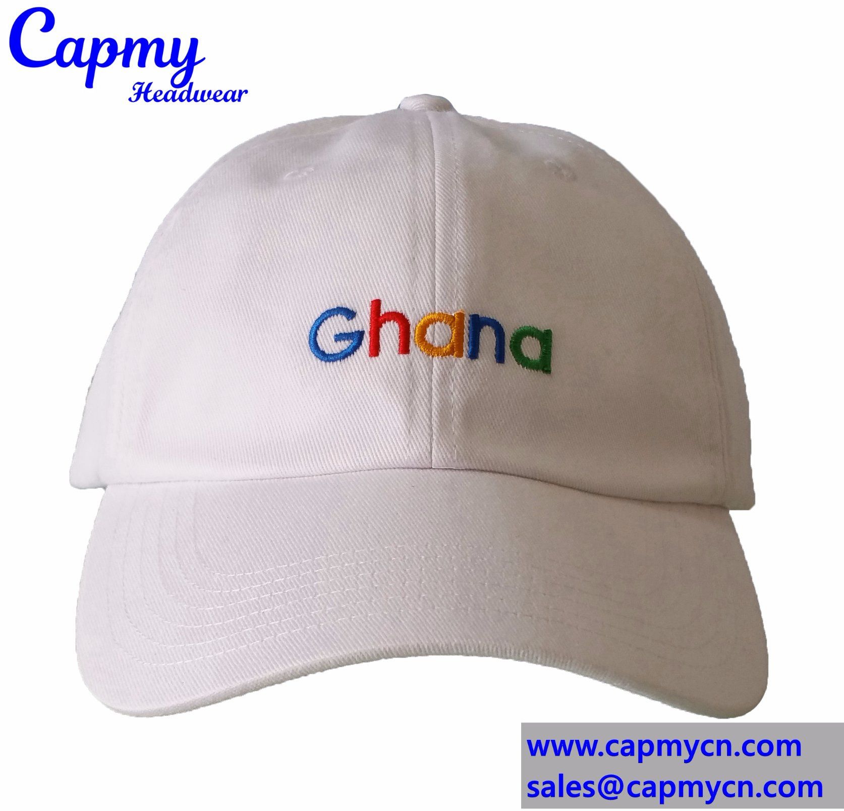 New Design Dad Hat with Strapback in Baseball Cap Style