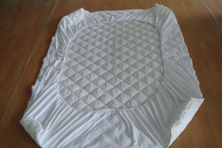 Quilted Mattress Protector with Skirt