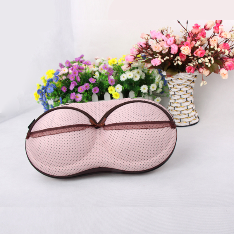 Protective EVA Foam Bra Bag&Case with Zipper