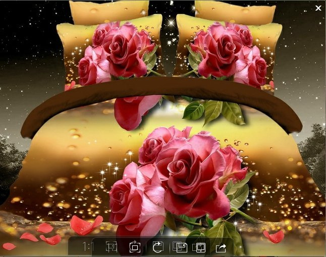 2015 New Popular Design 3D Bedding Set