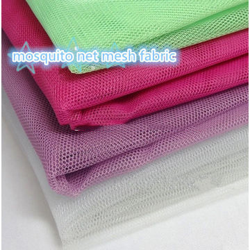 100% Polyester Mosquito Net Mesh Fabric for Wedding Dresses