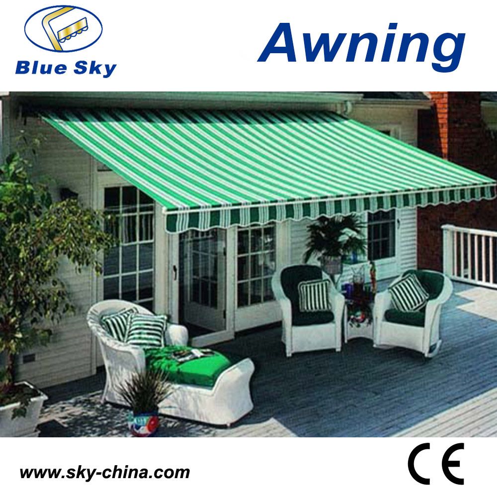 High Quality Retractable Polycarbonate Awnings B1200