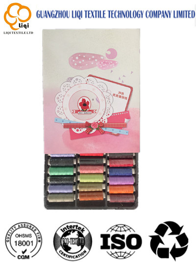 50 Spools Different Colors Polyester Sewing Thread Good for Selling
