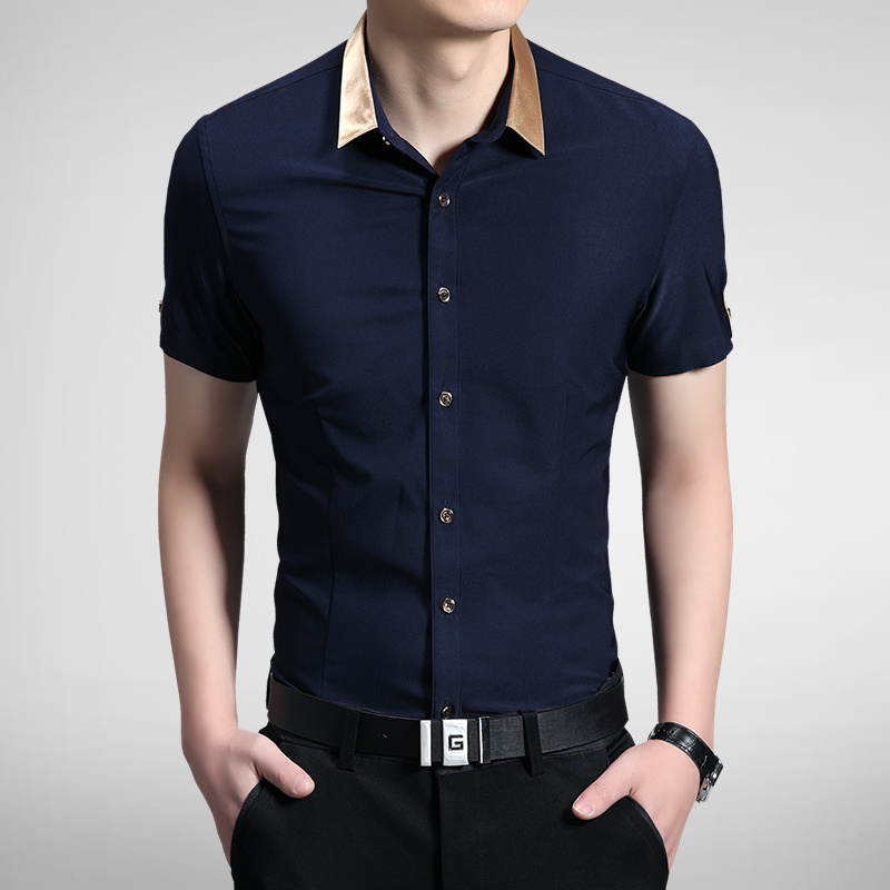 100% Cotton Business Men's Fashion Polo Shirt