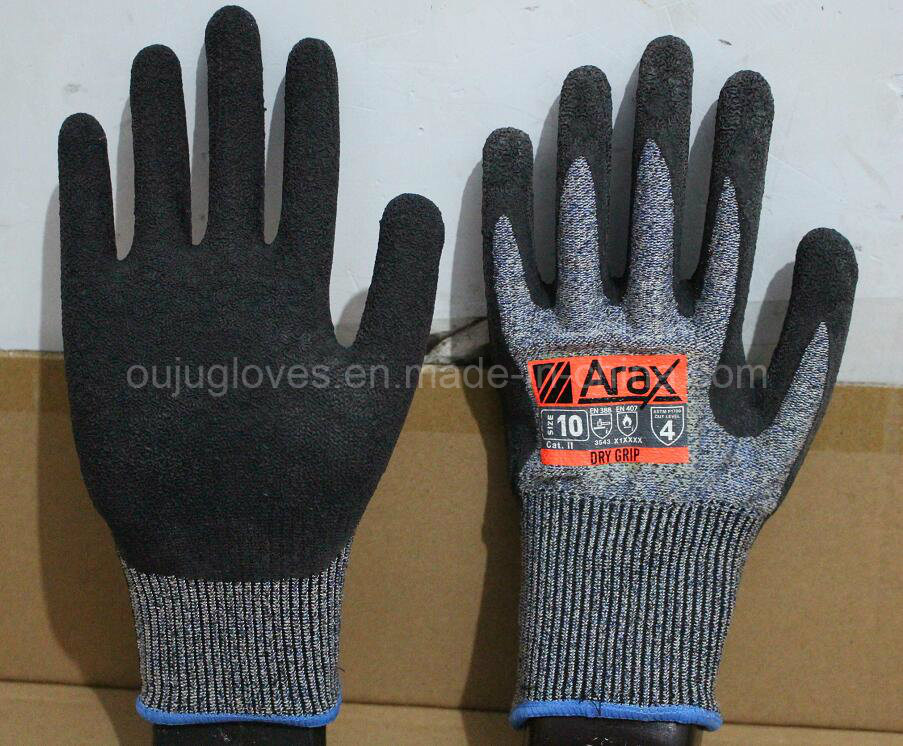 Cut Resistance 3/5 Latex Palm Coating Glove