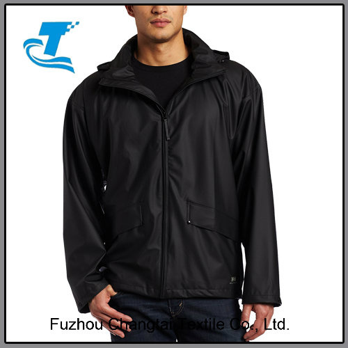 New Design Men's PU Rain Jacket