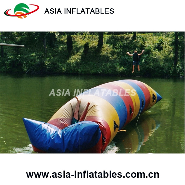PVC Tarpaulin Inflatable Water Blob, Inflatable Water Jumping Pillow