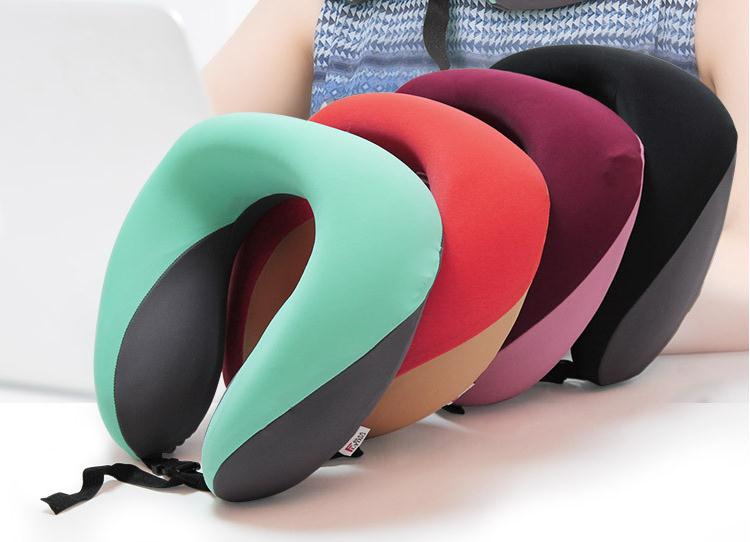 Hot Sale Acrylic Memory Cotton Slow Rebound Patchwork U Type Pillow