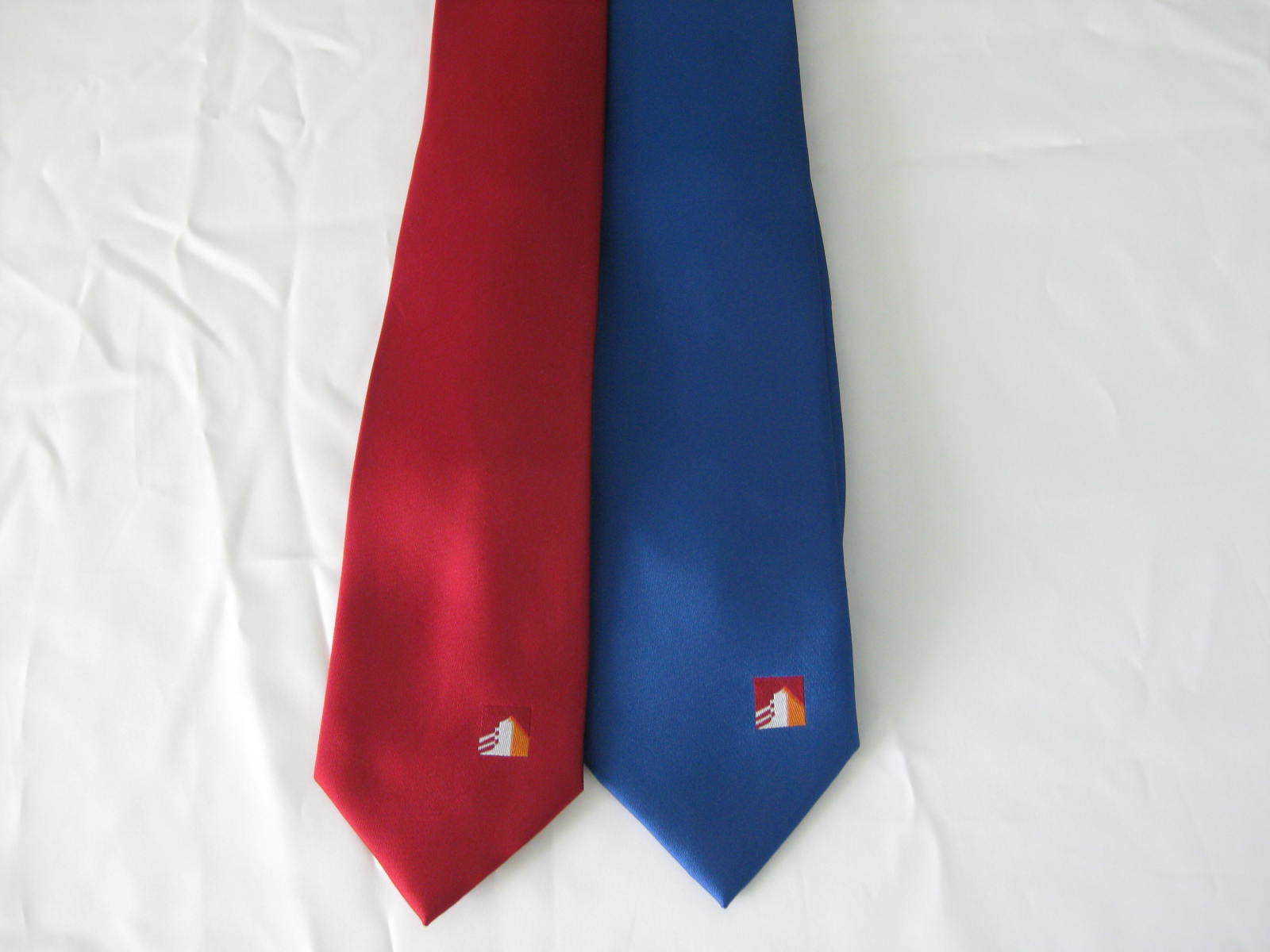government Specialze Maufacting Micro Polyester Logo Ties