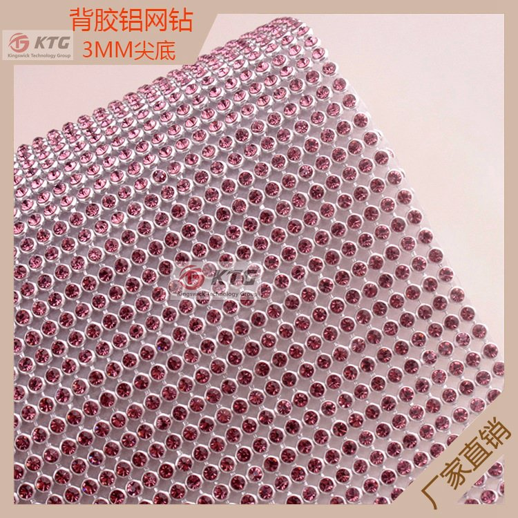 2016 Hot Fix Crystal Rhinestone Mesh for Sandals