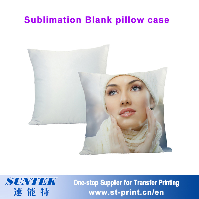 2017 New Polyester Blank White Sublimation Pillow Pillowcase (STB-CTPR)